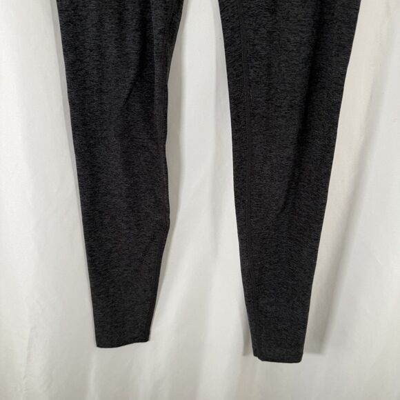 Beyond Yoga Leggings Women's Medium Heathered Grey Pull On Mid Rise - Picture 3 of 9